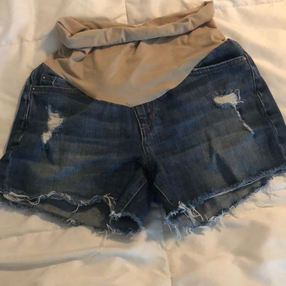 Maternity joes jean shorts